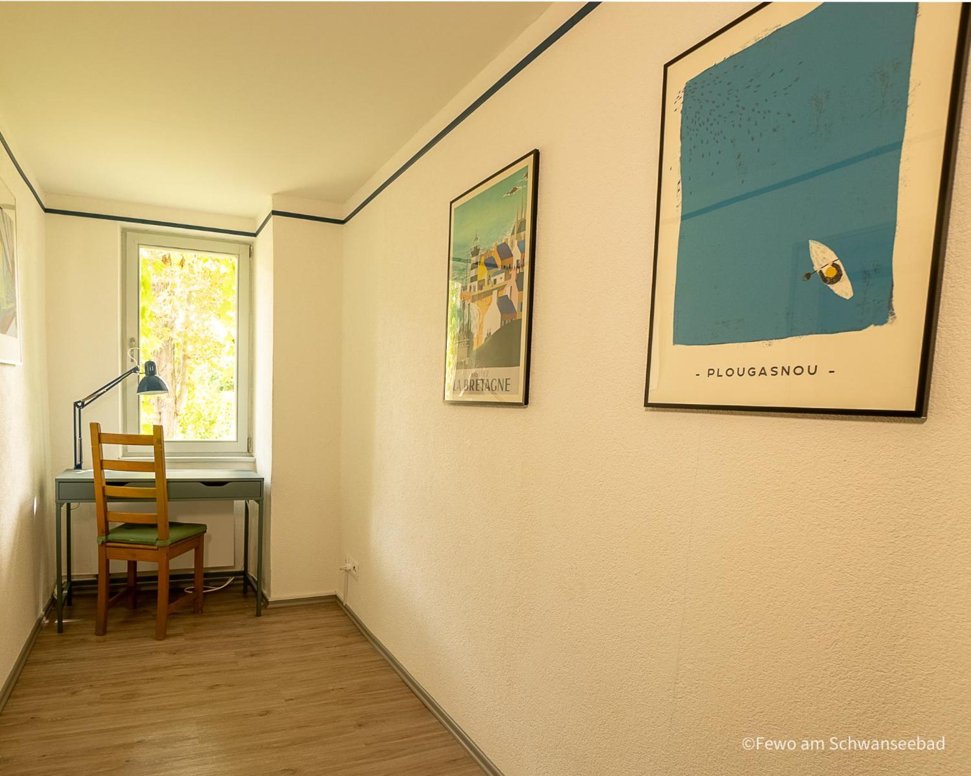 Fewo Am Schwanseebad Mit Garten - Ruhig, Familienfreundlich Und Zentrumsnah Ваймар Екстериор снимка